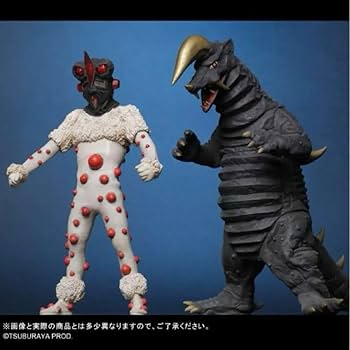 大怪獣シリーズ　ナックル星人&ブラックキング　激闘カラーVer. Amazon.co.jp: 大怪獣シリーズ ナックル星人&ブラックキング